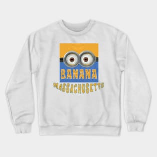 DESPICABLE MINION AMERICA MASSACHUSETTS Crewneck Sweatshirt